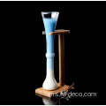 Ale Beer Glass dengan Stand Wooden